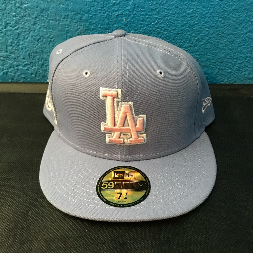 New Los Angeles Dodgers Lavender 75th World Series SP 59Fifty Fitted 7 3/4